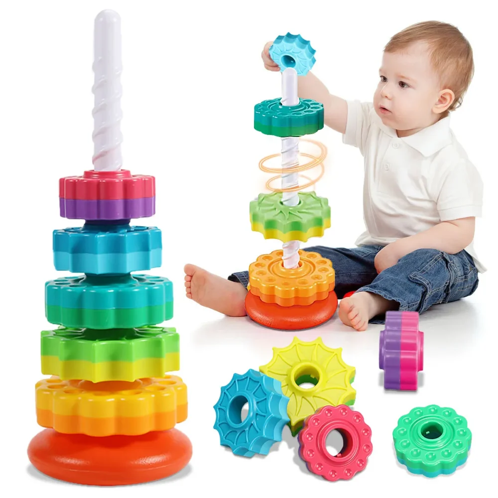 Stack 'n' Spin Tower